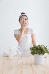 洗顔・女性