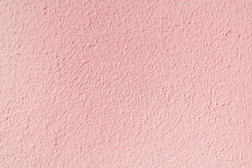 The wall, painted with a paint in pink color.