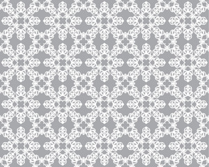Arabesque. Vintage abstract floral seamless pattern.