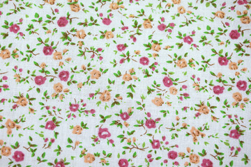 floral fabric pattern background