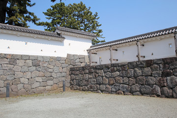 小田原城　外壁