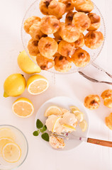 Lemon Profiteroles. 