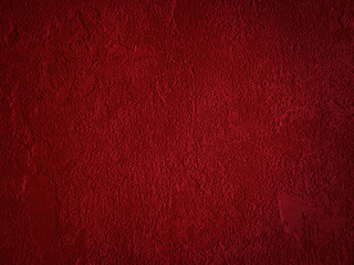 Red whitewashed wall. Hight resolution texture. © slay19