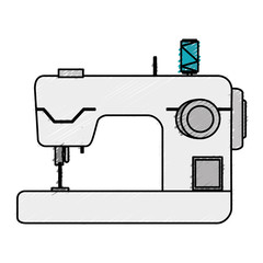 sewing machine isolated icon vector illustration design