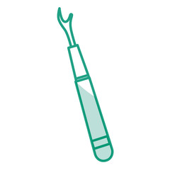 Crochet Hook isolated icon vector illustration design