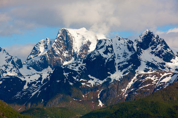 Fototapeta na wymiar Norway mountain landscape