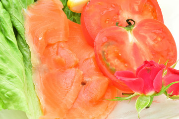 スモークサーモン