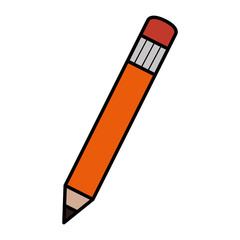 pencil school isolated icon vector illustration design