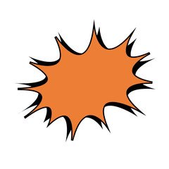 speech bubble comic pop art talk vector illustration design