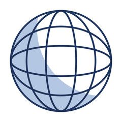 sphere planet isolated icon vector illustration design