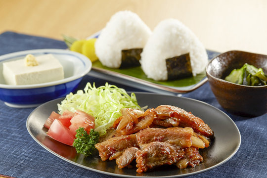 豚のしょうが焼き定食