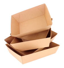 Cardboard Food Take Away Trays