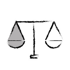 scale justice isolated icon vector illustration design