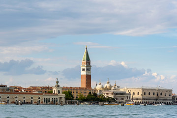Obraz premium panoramic view of San Marco and grand canal in Venice, italy