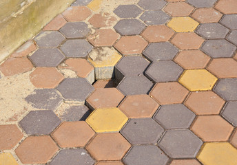 Bad Paving Job - Repair Pavement and Replace.