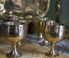 gold plated glasses