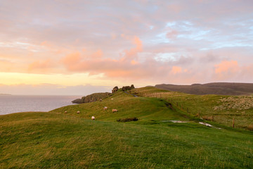 Obraz premium Duntulm Castle