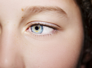 Obraz premium Piękne, wnikliwe spojrzenie. Bliska strzał