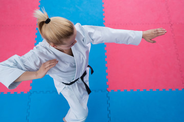 karate girl martial arts