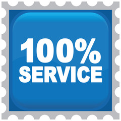 100% service icon