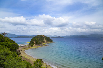 Seascape near the Ikema port, Kakeroma island