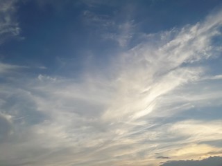 Fototapeta premium Cloud in the sky