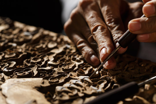 Woodworking engraving