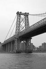 Manhattan bridge in New York, USA