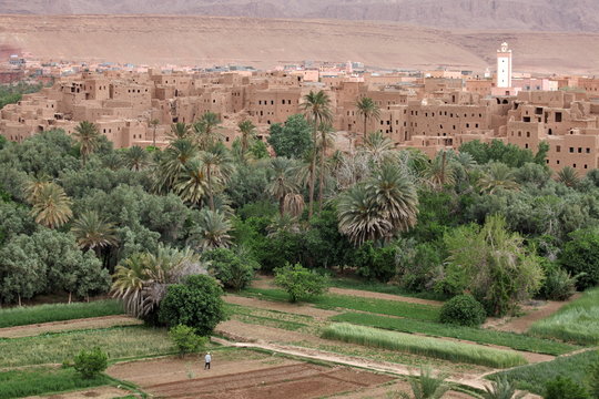 Town In Dades Valley