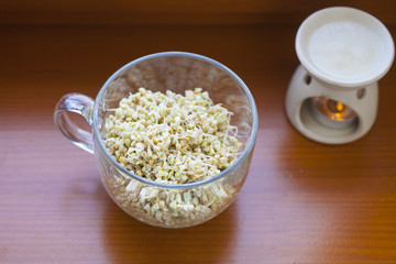 Sprouted buckwheat