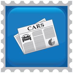 cars newspaper icon