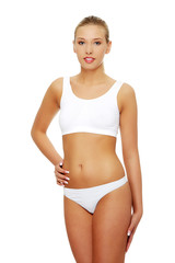 Obraz premium Portrait of a sporty woman.