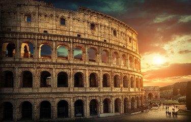 Fototapeta na wymiar Rome, Italy.One of the most popular travel place in world - Rom