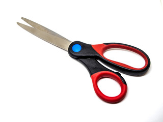isolated scissors on white background