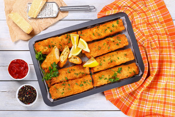 Crispy breaded Baked Chicken  Enchiladas