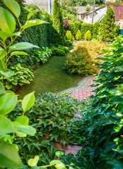 beautiful landscaping with beautiful plants