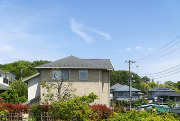 新築分譲住宅街　イメージ