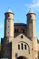 Obraz premium Münstereifel, Stiftskirche, NRW,