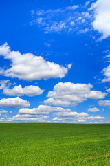 landscape with clouds