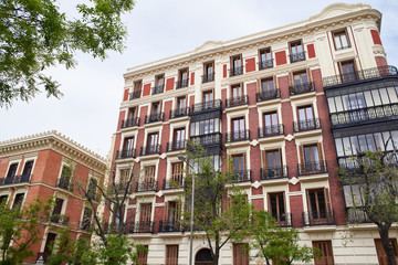 Obraz premium Residential house in Madrid