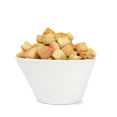 bowl with croutons