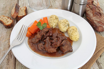 bœuf bourguignon