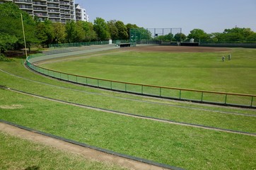 初夏のグランド