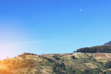 Landscape view of Thailand Hills