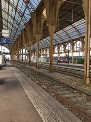 Train station in Nice, France