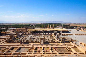 Fototapeta premium Panoramic view of Persepolis, Iran