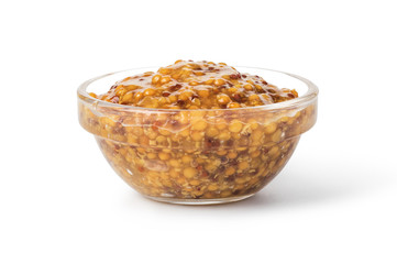 Bowl with mustard