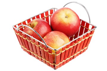 Apples in a basket