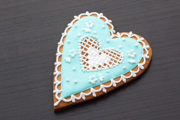 gingerbread on Valentine's Day