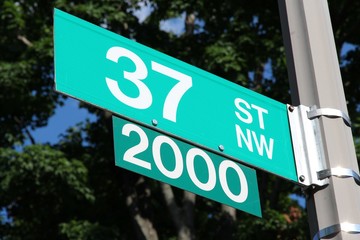 Fototapeta premium Street in Washington DC